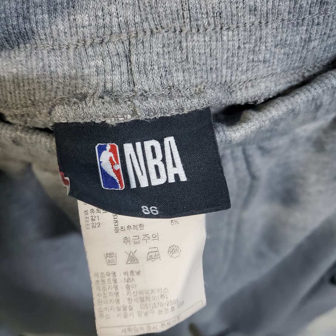 NBA 회색 트레이닝 바지  상품이미지4