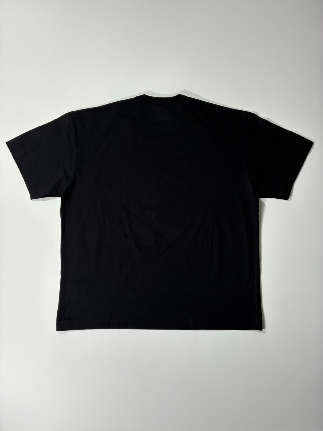 CDG 꼼데가르송 트리플 로고 오버사이즈 티셔츠 블랙 M사이즈 상품이미지3