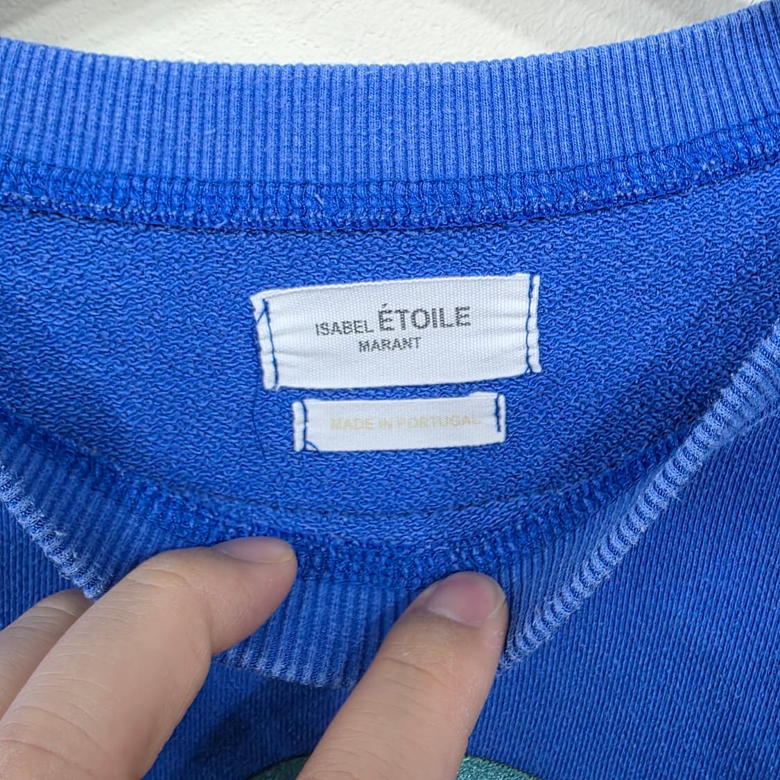 이자벨마랑 맨투맨 블루 상품이미지3