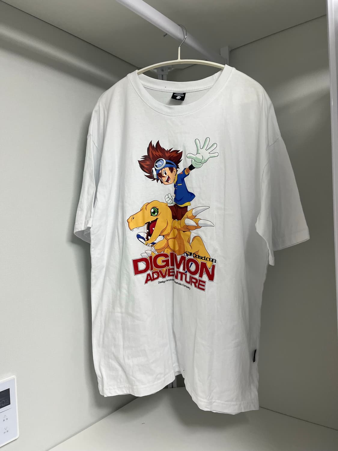 [디지몬 어드벤처] Taichi&Agumon Overfit T-shirt 상품이미지1