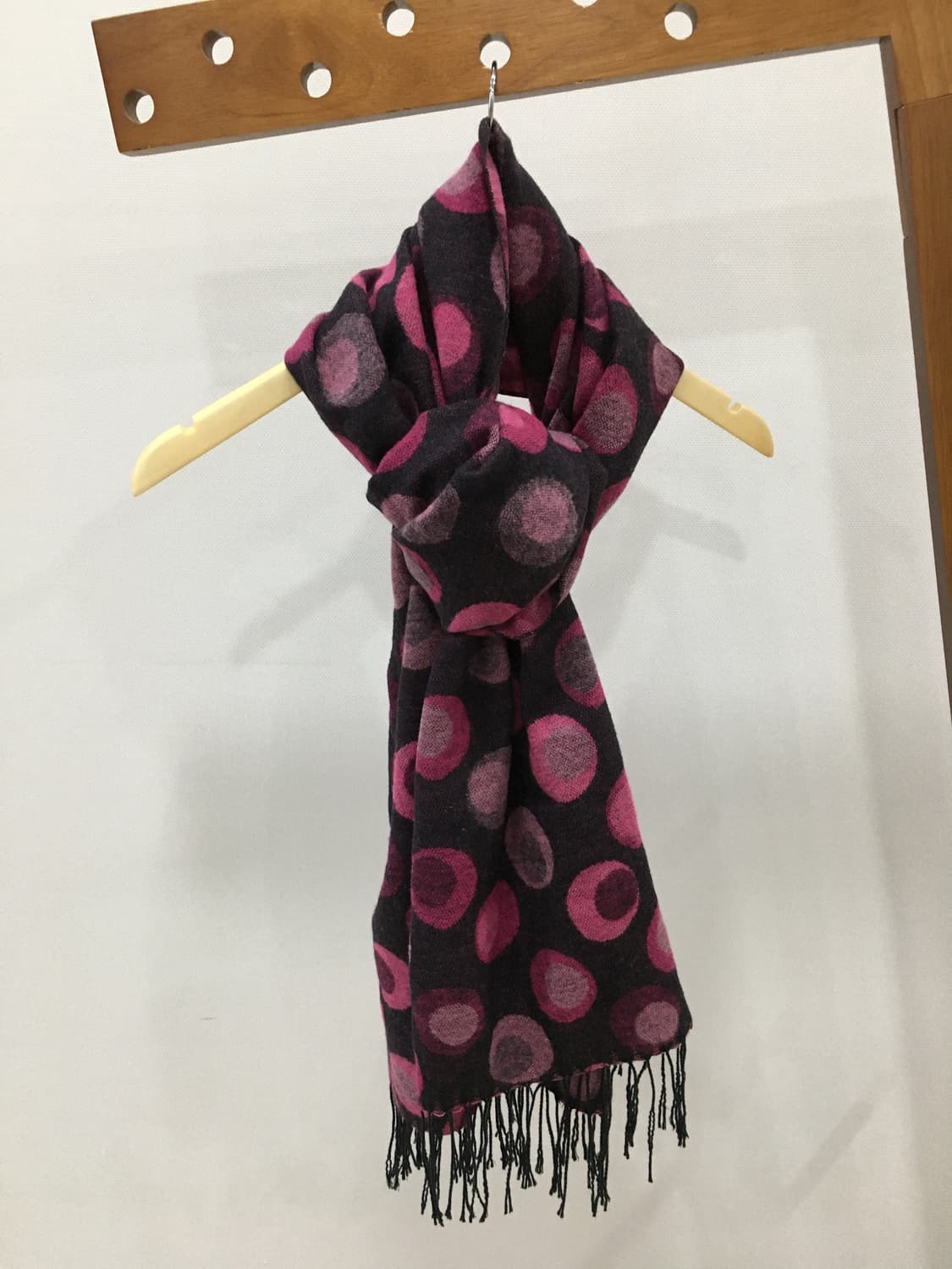 일본빈티지 도트 양면머플러 상품이미지1