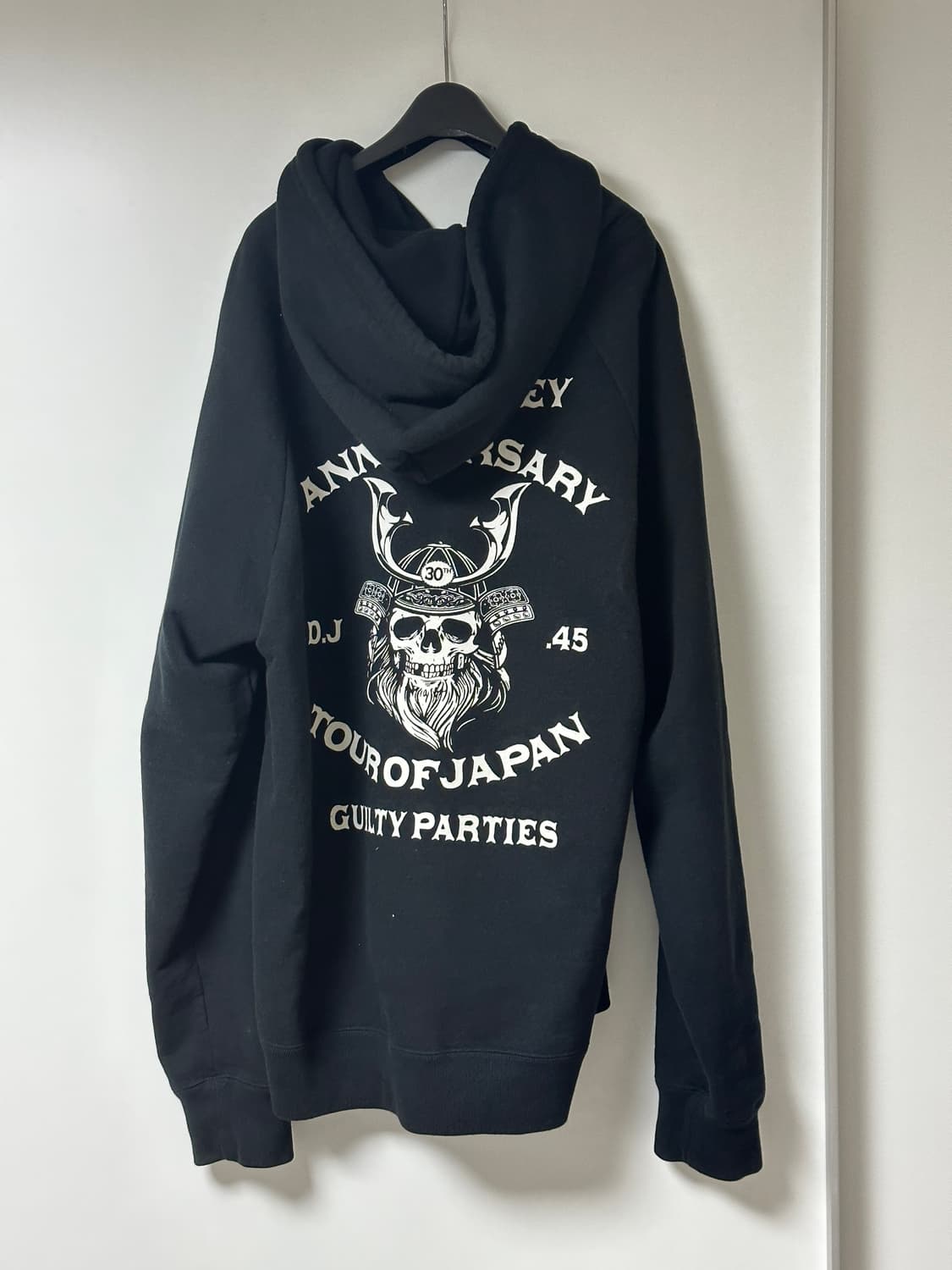 와코마리아 DJ HARVEY 블랙 후드 XL 상품이미지1