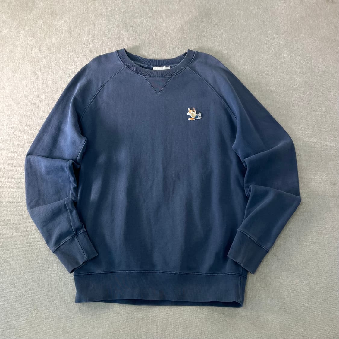 100 메종키츠네 칠렉스 폭스패치 맨투맨 상품이미지1