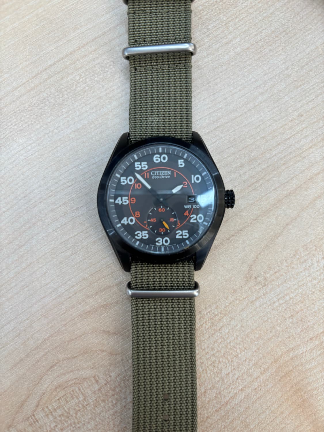 시티즌 에코드라이브 크로노그래프 시계 상품이미지2