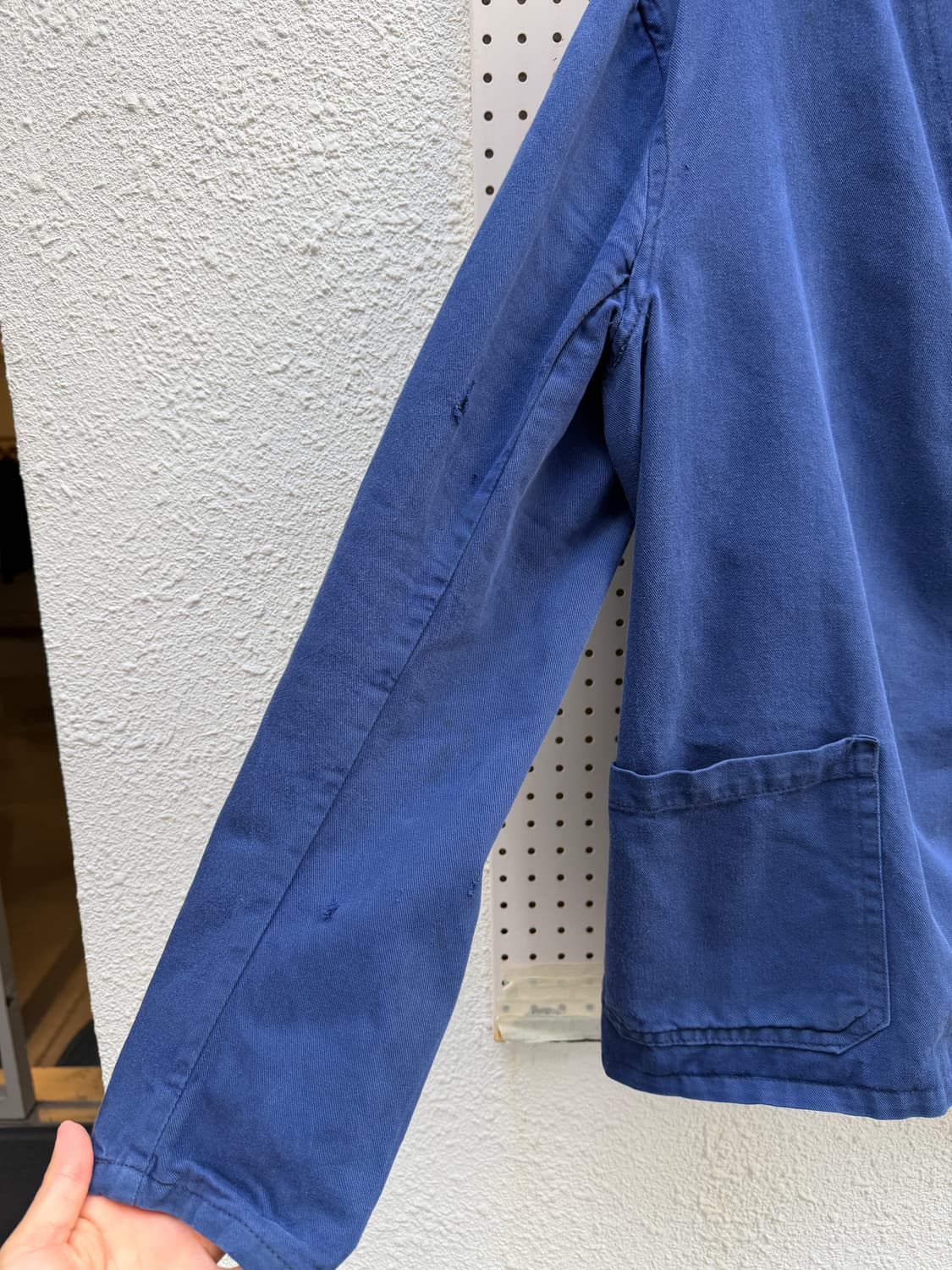 WASHED BLUE BELTED OLD VINTAGE 프렌치워크자켓 상품이미지7