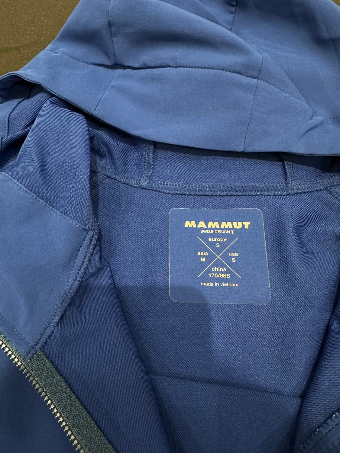 마무트 런볼드 트레일 소프트쉘 자켓 후디 M 사이즈 상품이미지4