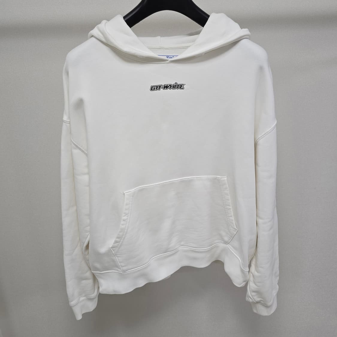 오프화이트 마커 애로우 후드 티셔츠 s사이즈 95 판매 상품이미지2