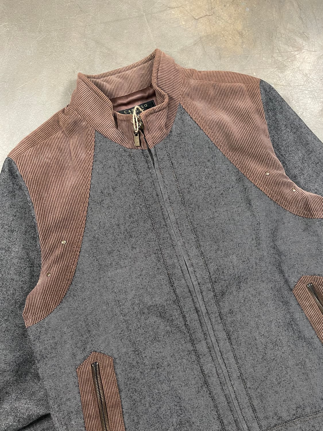 빈티지 웨스턴 블루종 자켓 상품이미지2