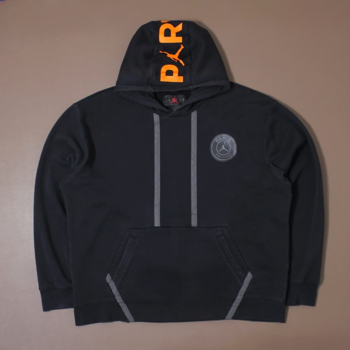 Jordan 조던 PSG 파리생제르망 블랙 후드 티 상품이미지1