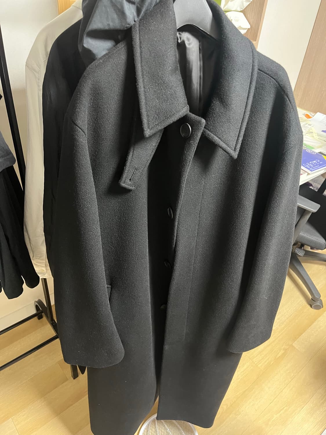 드로우핏 캐시미어 발마칸코트 L 상품이미지1