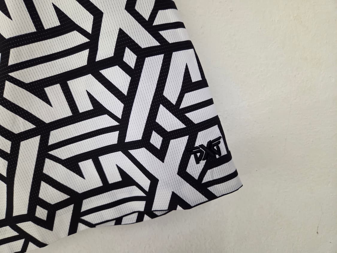 PXG 골프 스커트 M 블랙/화이트 패턴 상품이미지2