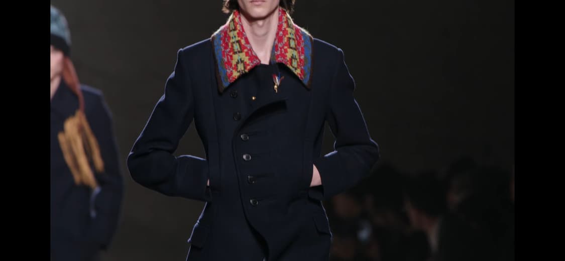 sunaokuwahara 비대칭 코트 상품이미지2