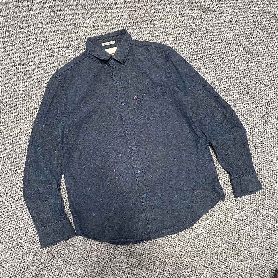 리바이스 네이비 셔츠 상품이미지1