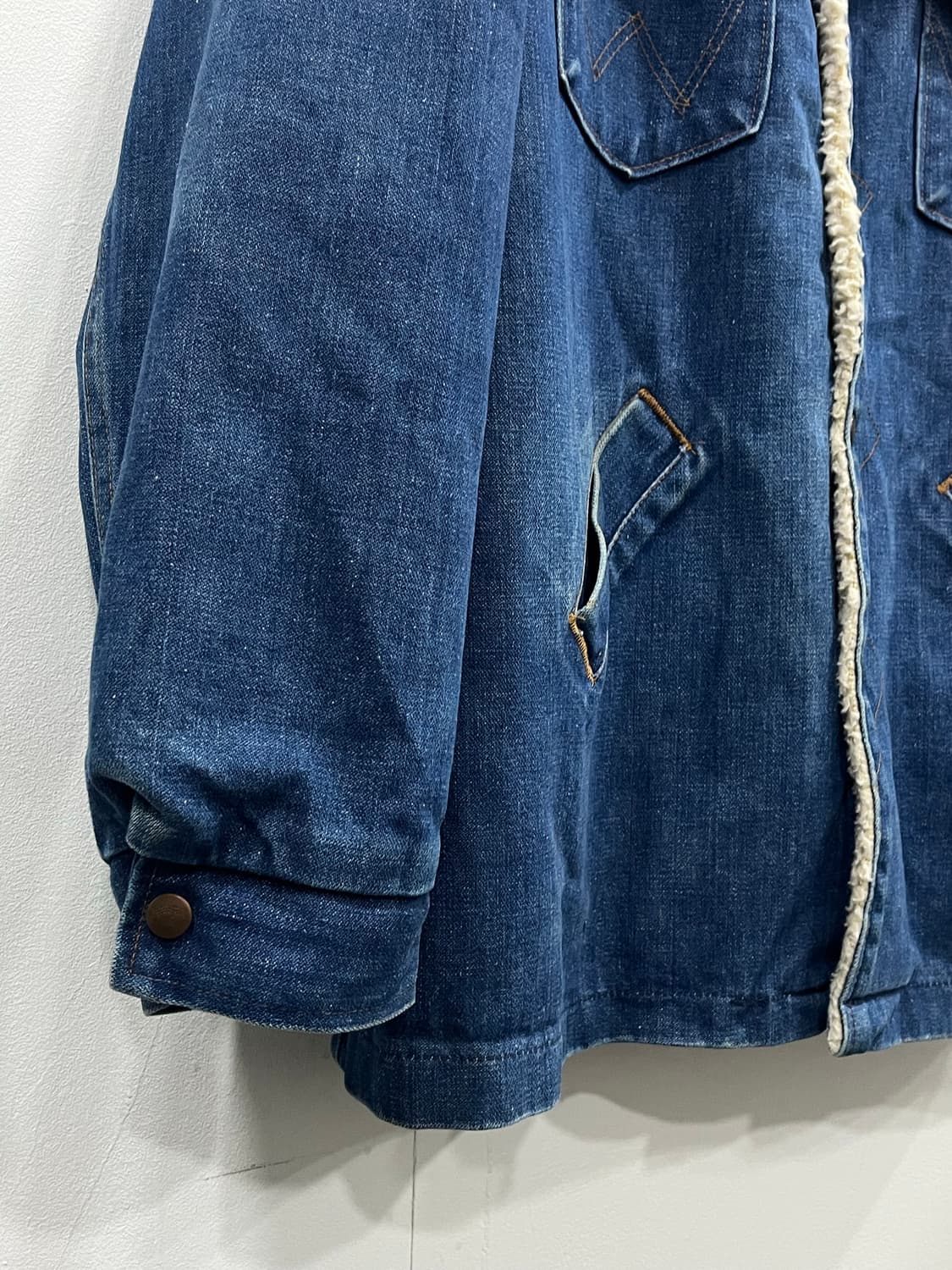 70s 랭글러 랜치 쉐르파 데님 자켓 100-105 상품이미지5