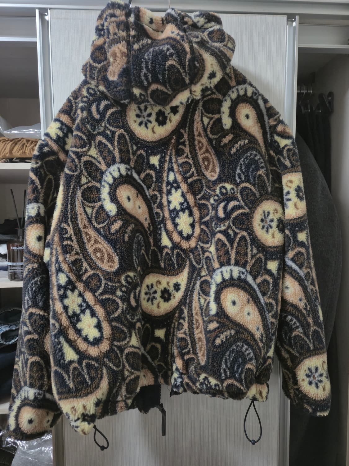 드롤드 무슈 페이즐리 후드집업 플리스 105 상품이미지2