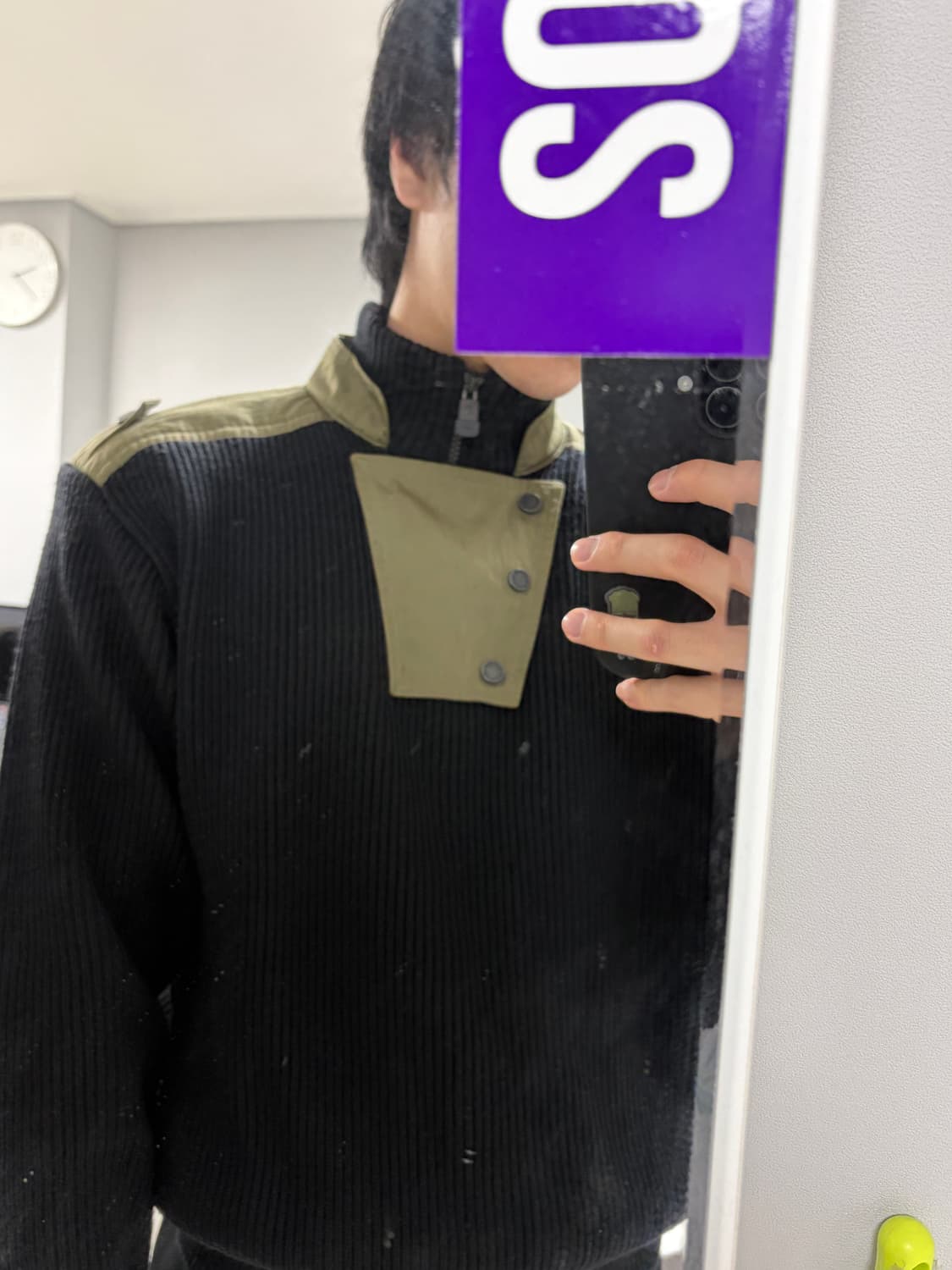 코만도 스웨터 집업 상품이미지3