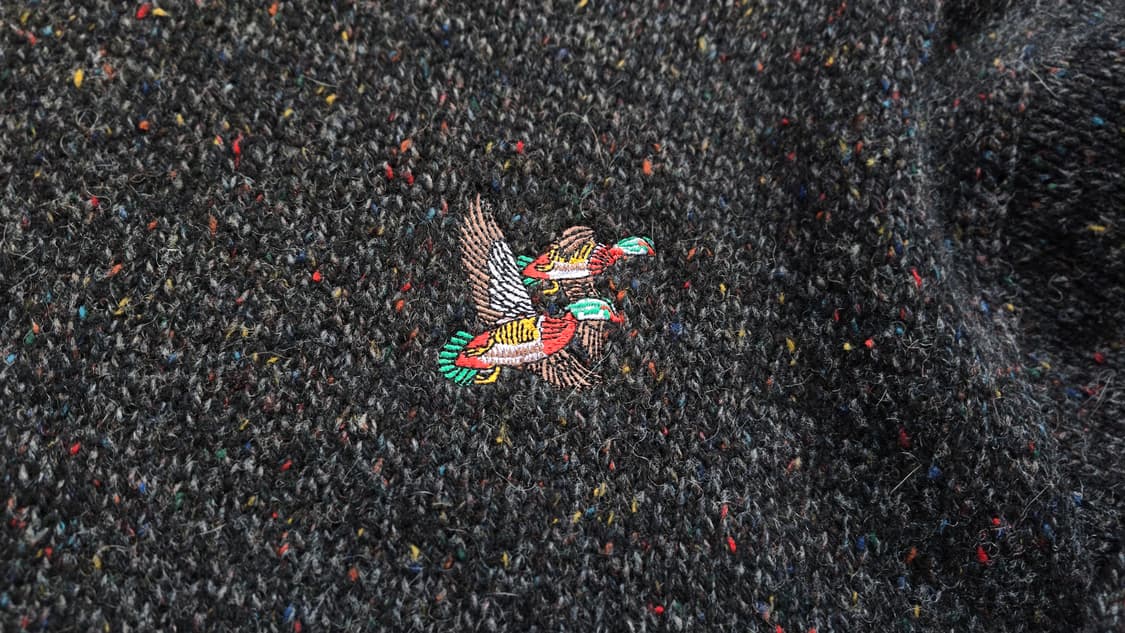 빈티지 울 자수 니트 XL 상품이미지2