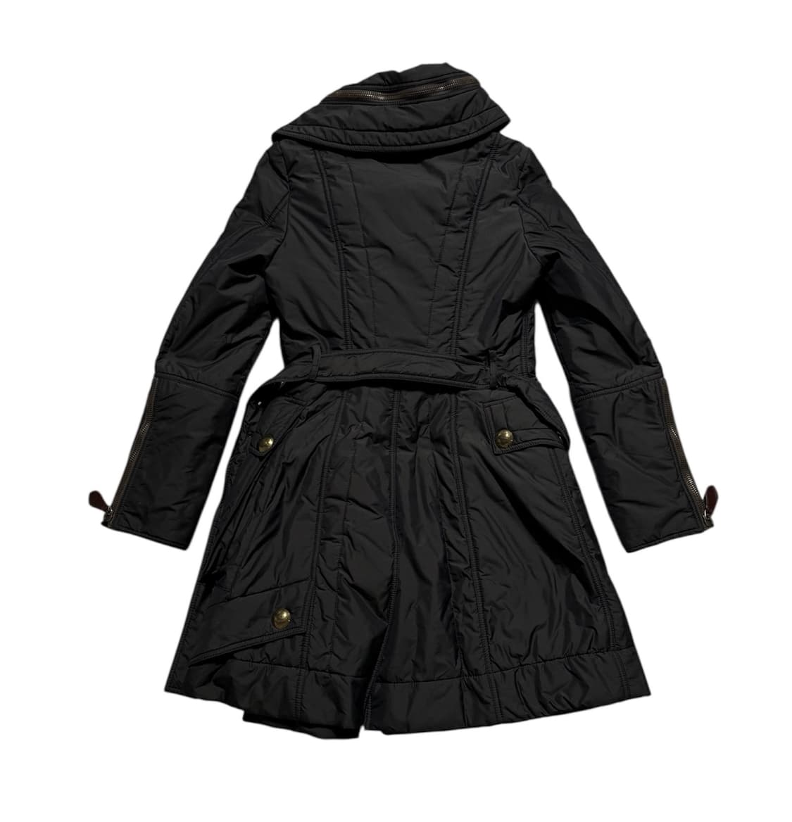 버버리 런웨이 벨티드 다운 패딩 코트 상품이미지2