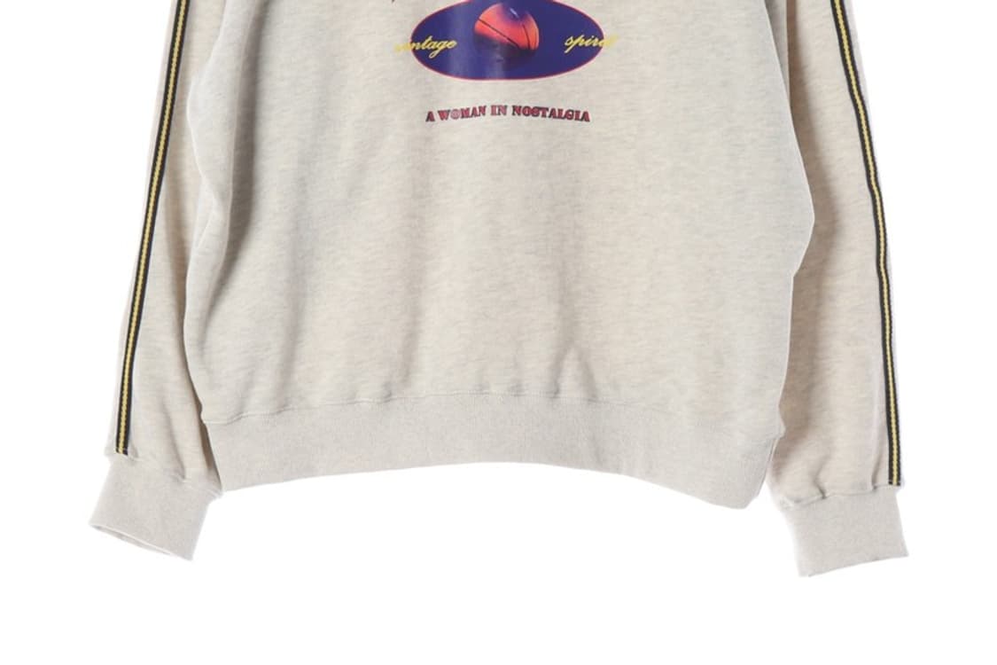 오버듀플레어 빈티지 그래픽 래글런 맨투맨 상품이미지4