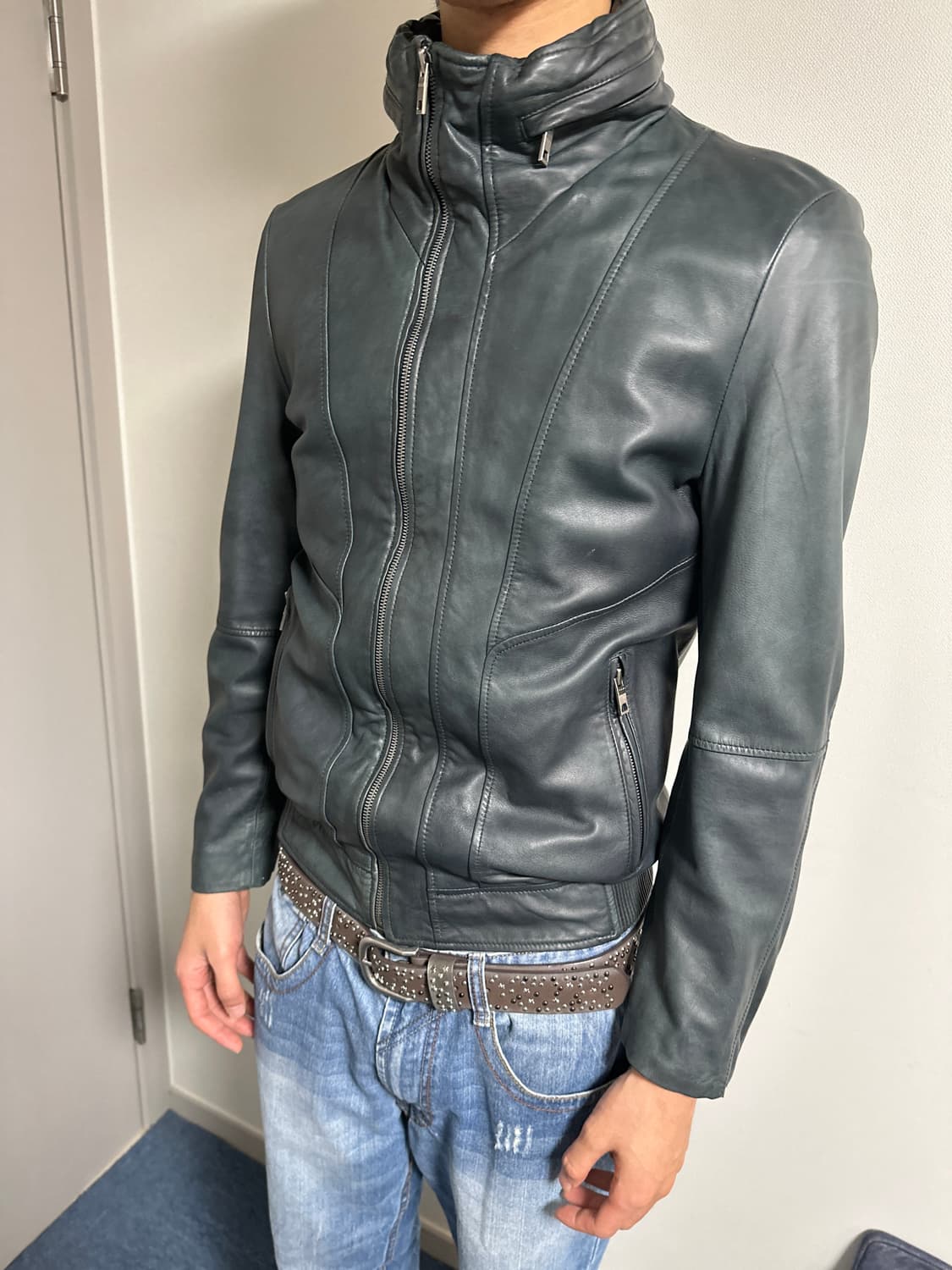 솔리드옴므 우영미 가죽자켓 양가죽 상품이미지2