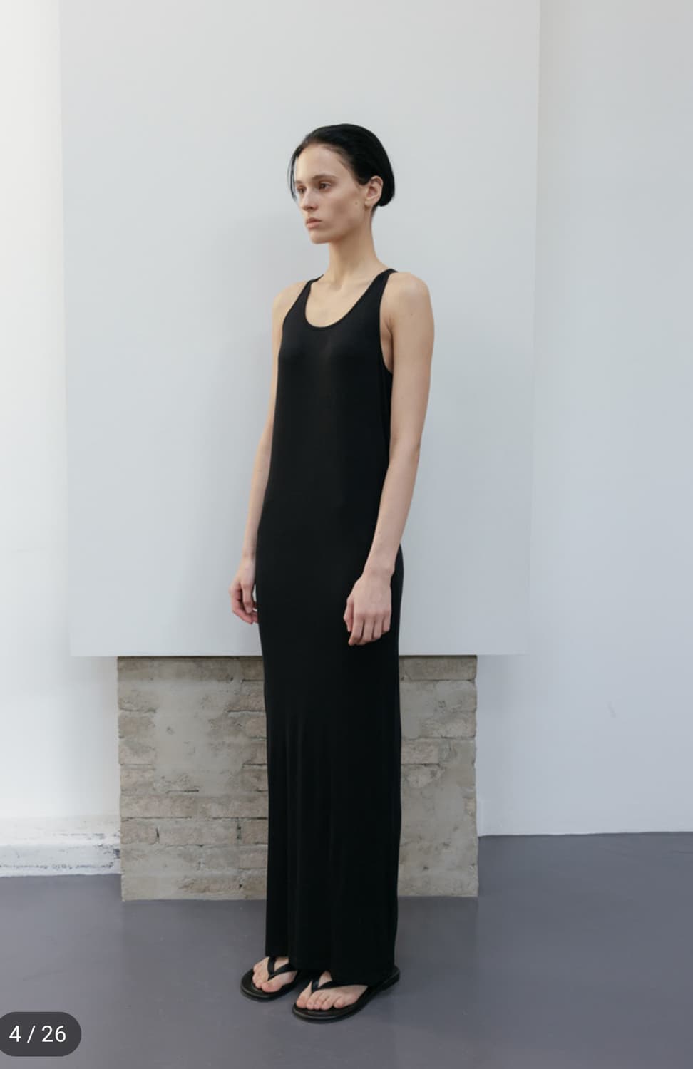 Carriere 저지 롱 드레스 상품이미지3