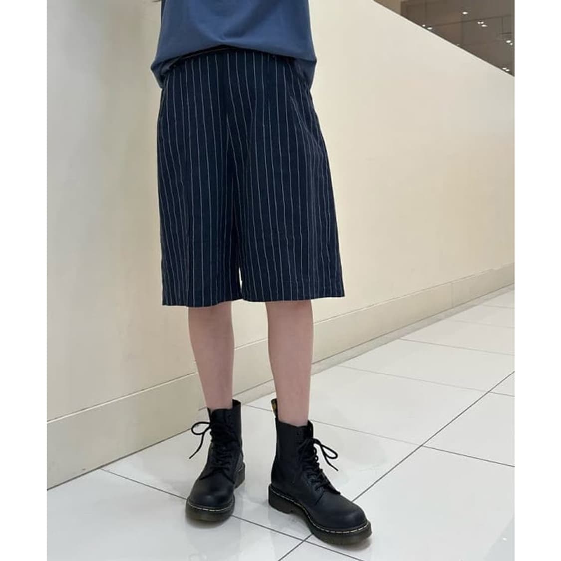 빔즈보이 BEAMS BOY Pinstripe Shorts 상품이미지7