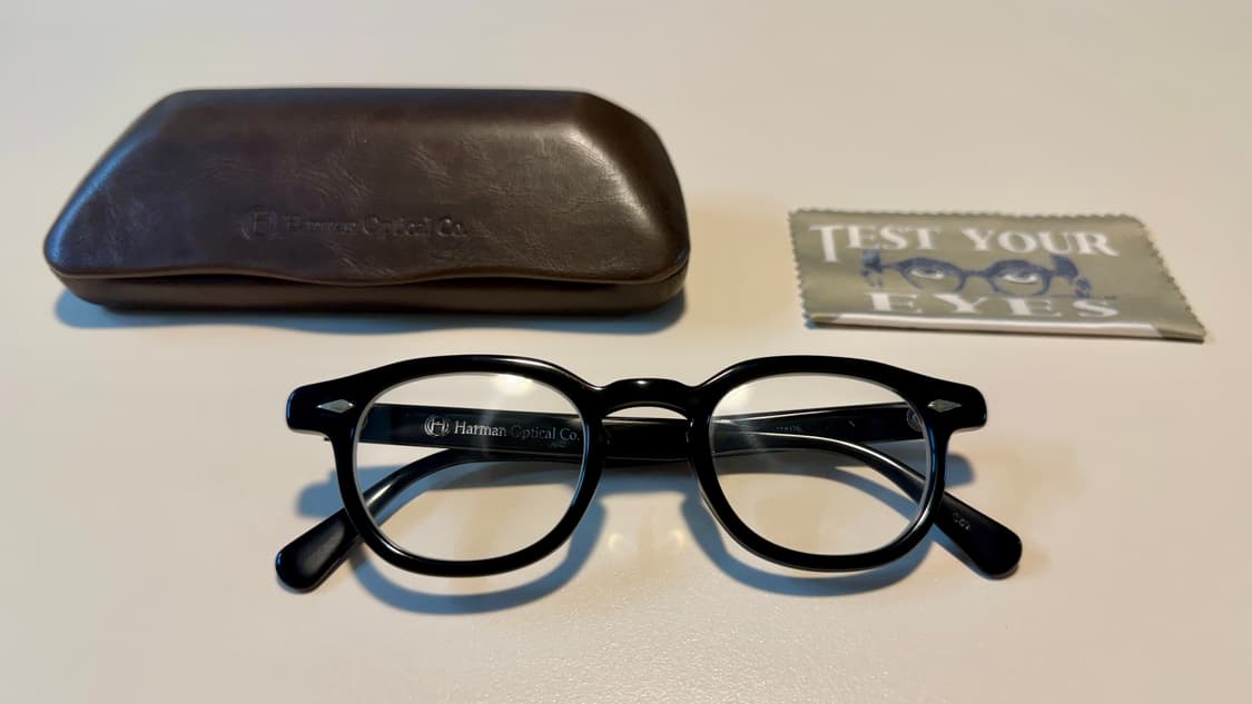 하만옵티컬 월리스 46사이즈 블랙 판매합니다 상품이미지1