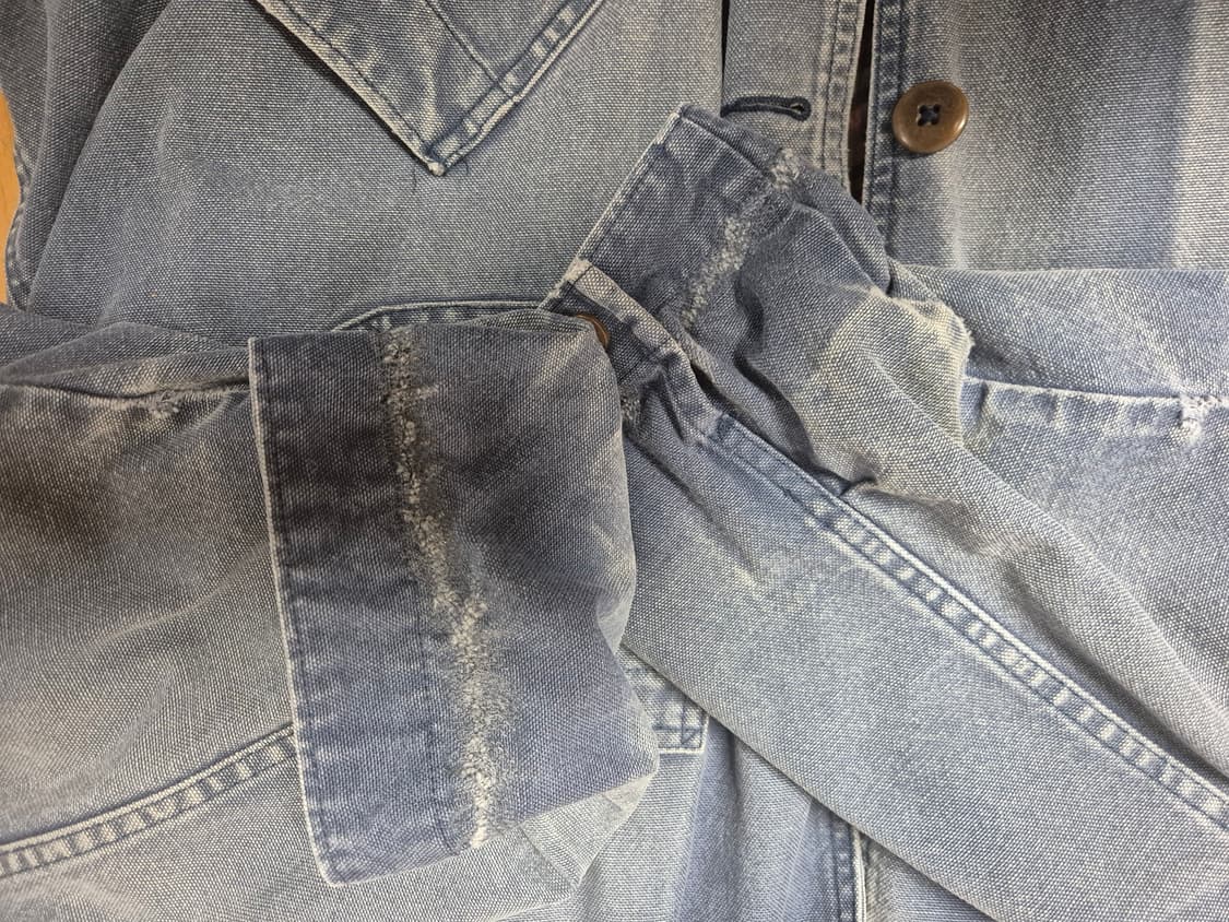 엘엘빈 초어자켓 헌팅자켓 빈티지 블루 XL 상품이미지8