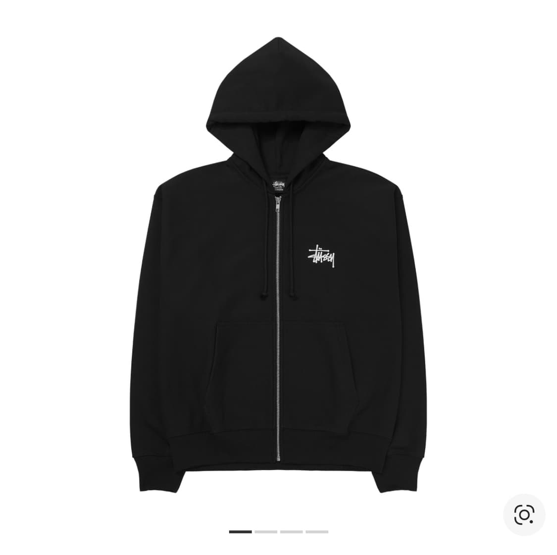 스투시 베이직 후드집업 M 상품이미지1