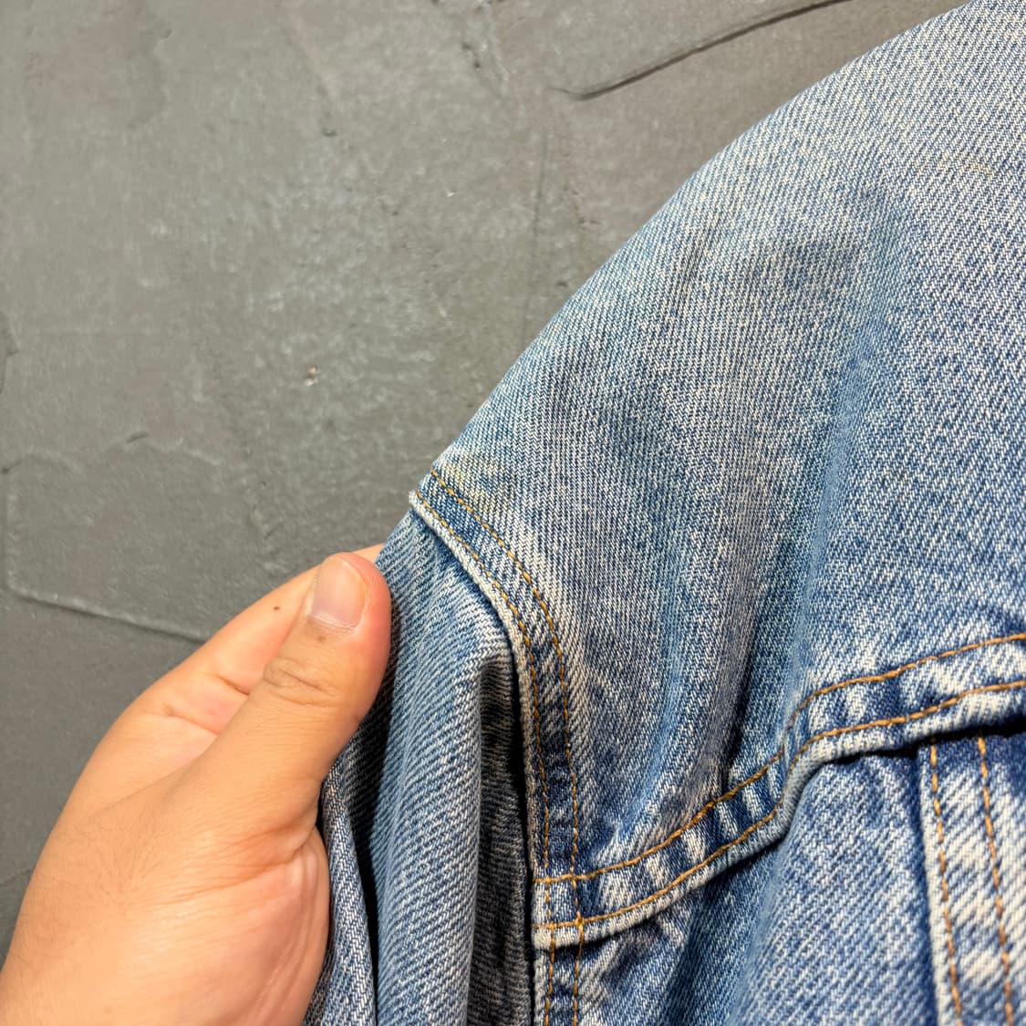 [L] LEVI's 리바이스 90's USA 빈티지 데님 자켓 상품이미지5