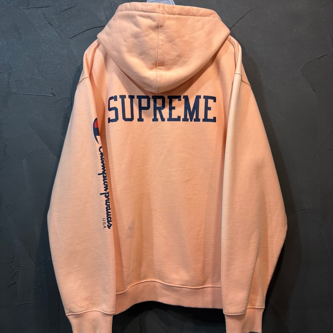 [XL] SUPREME X CHAMPION 슈프림 챔피온 후드 상품이미지1