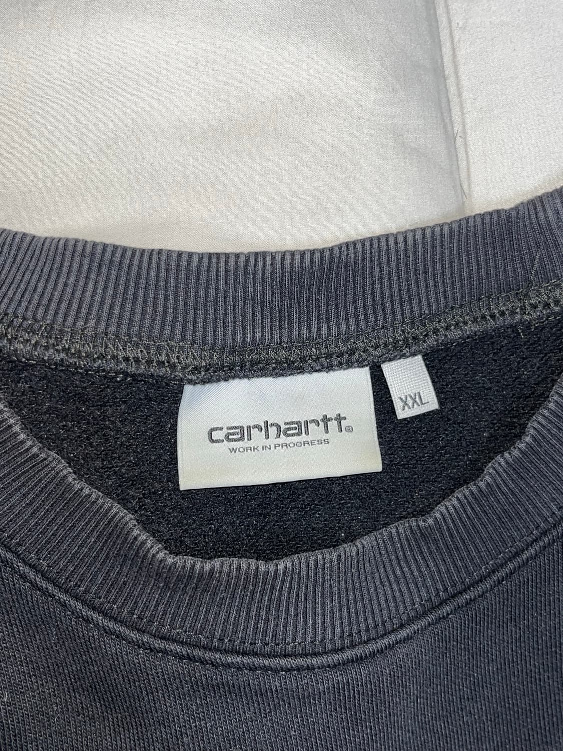 칼하트 wip 맨투맨 블랙 XXL 상품이미지3