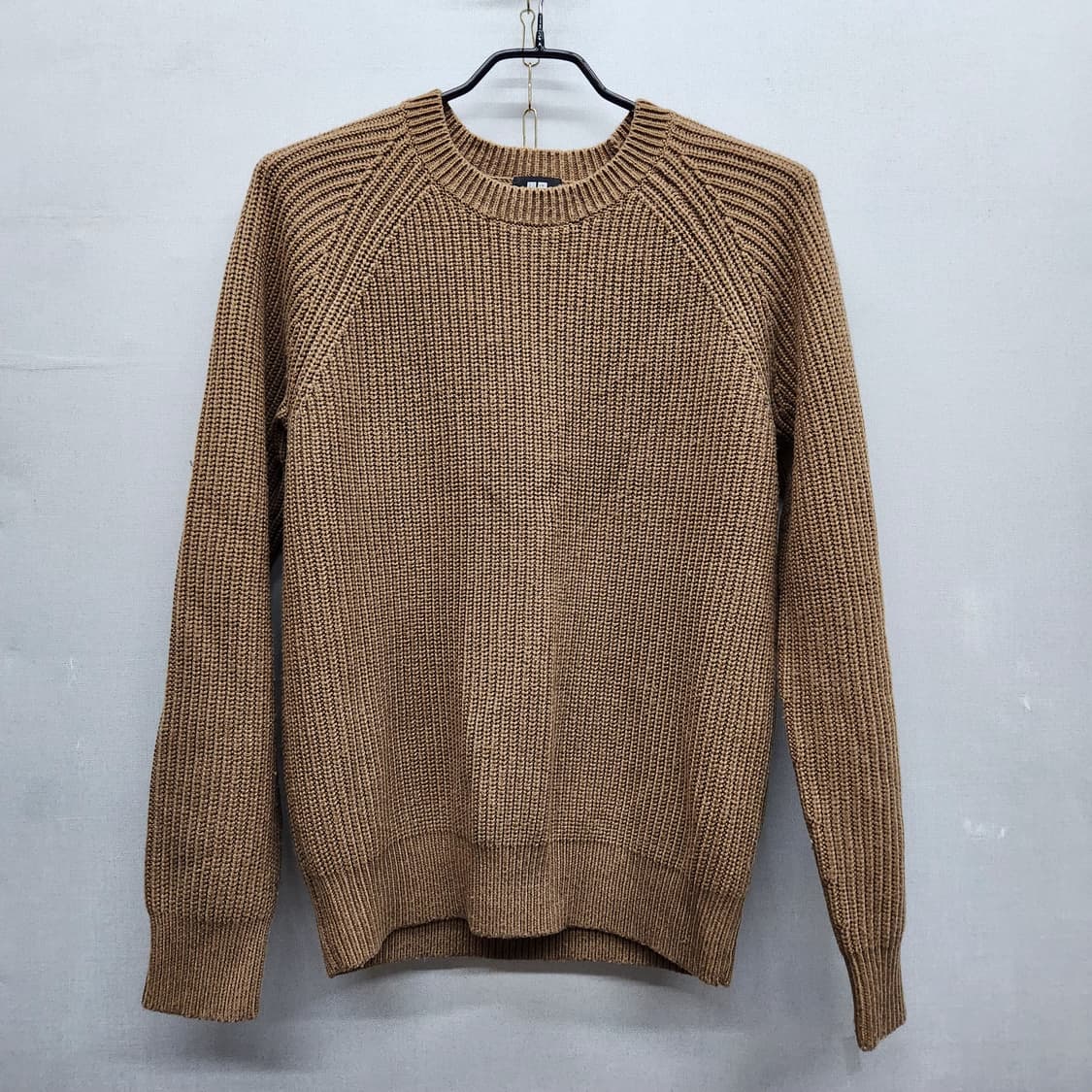 유니클로 짜임패턴 니트 L(M) 상품이미지1