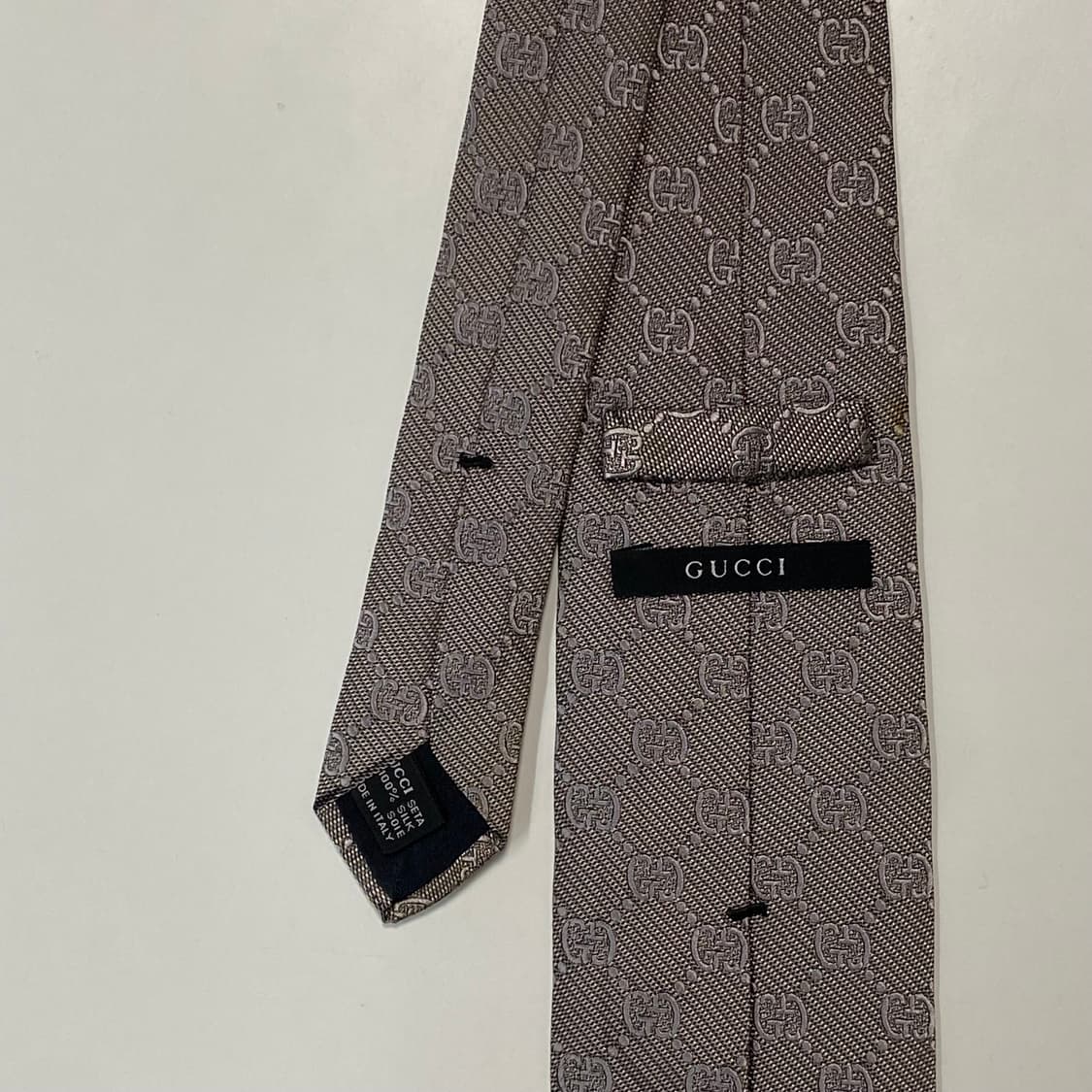 구찌(GUCCI) GG모노그램 명품 정품 넥타이 8.3cm 상품이미지5