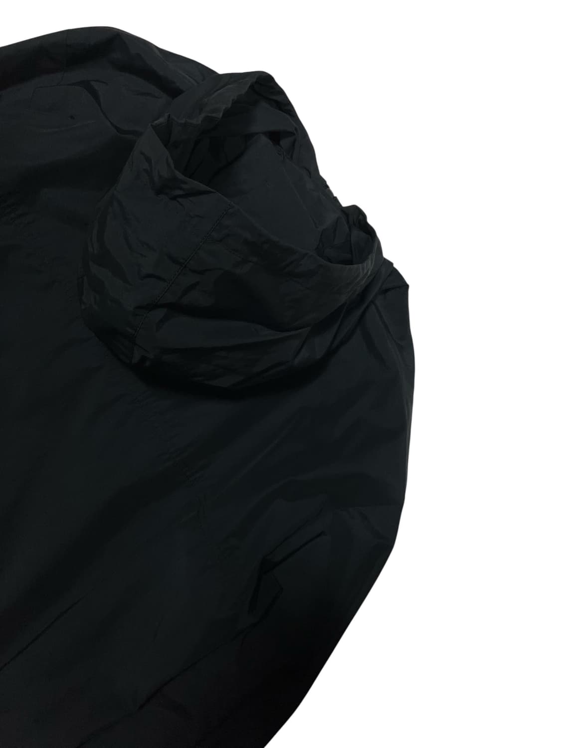 캉골 블랙 후드 아노락 바람막이 자켓 XL 상품이미지5