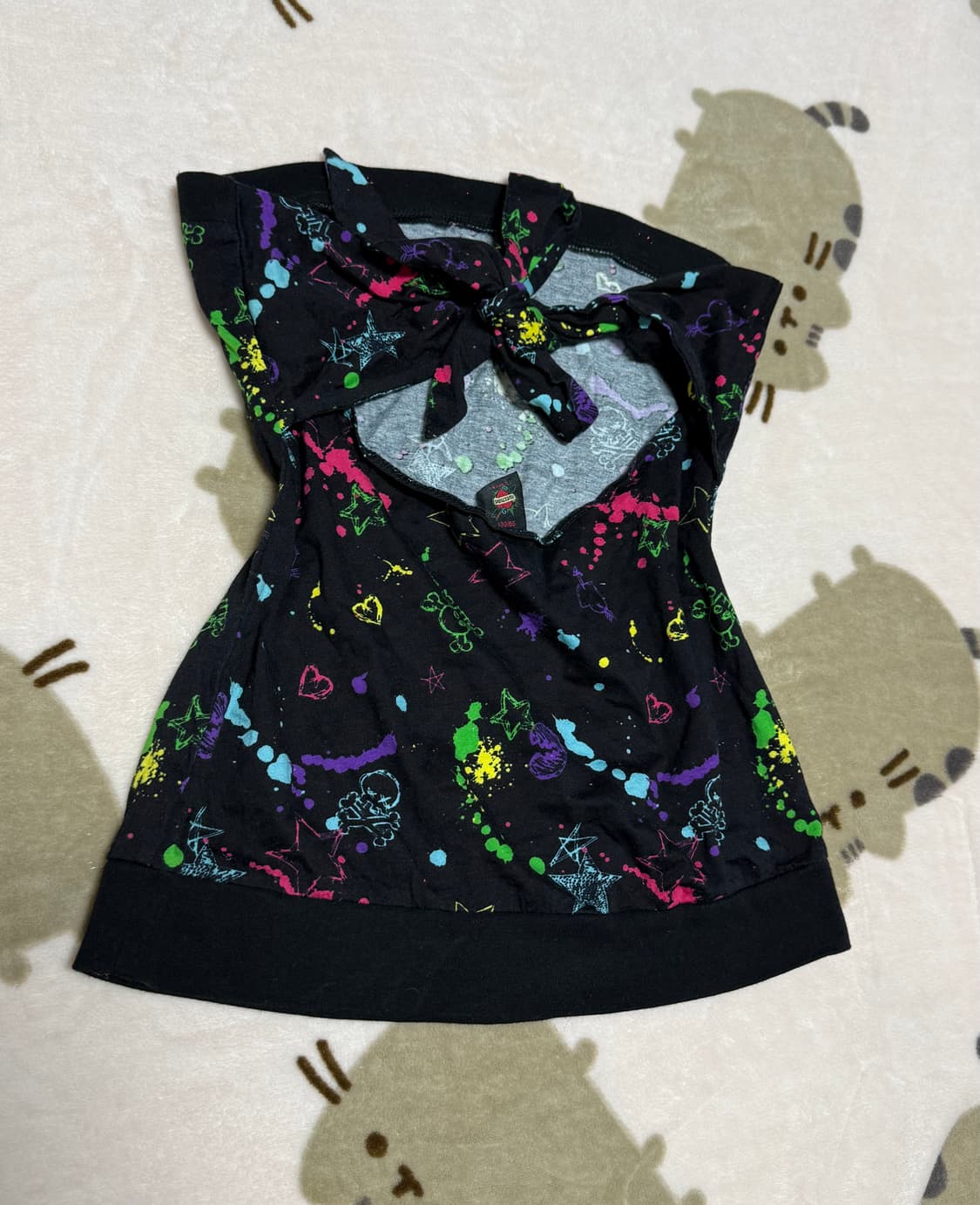 핑크 피라밋 슬리브리스 탑 상품이미지2