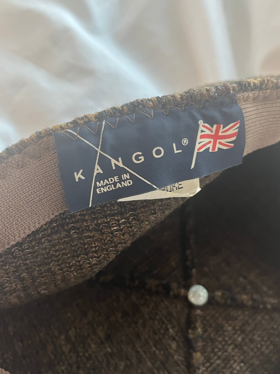 캉골 빈티지 체크헌팅캡 상품이미지4