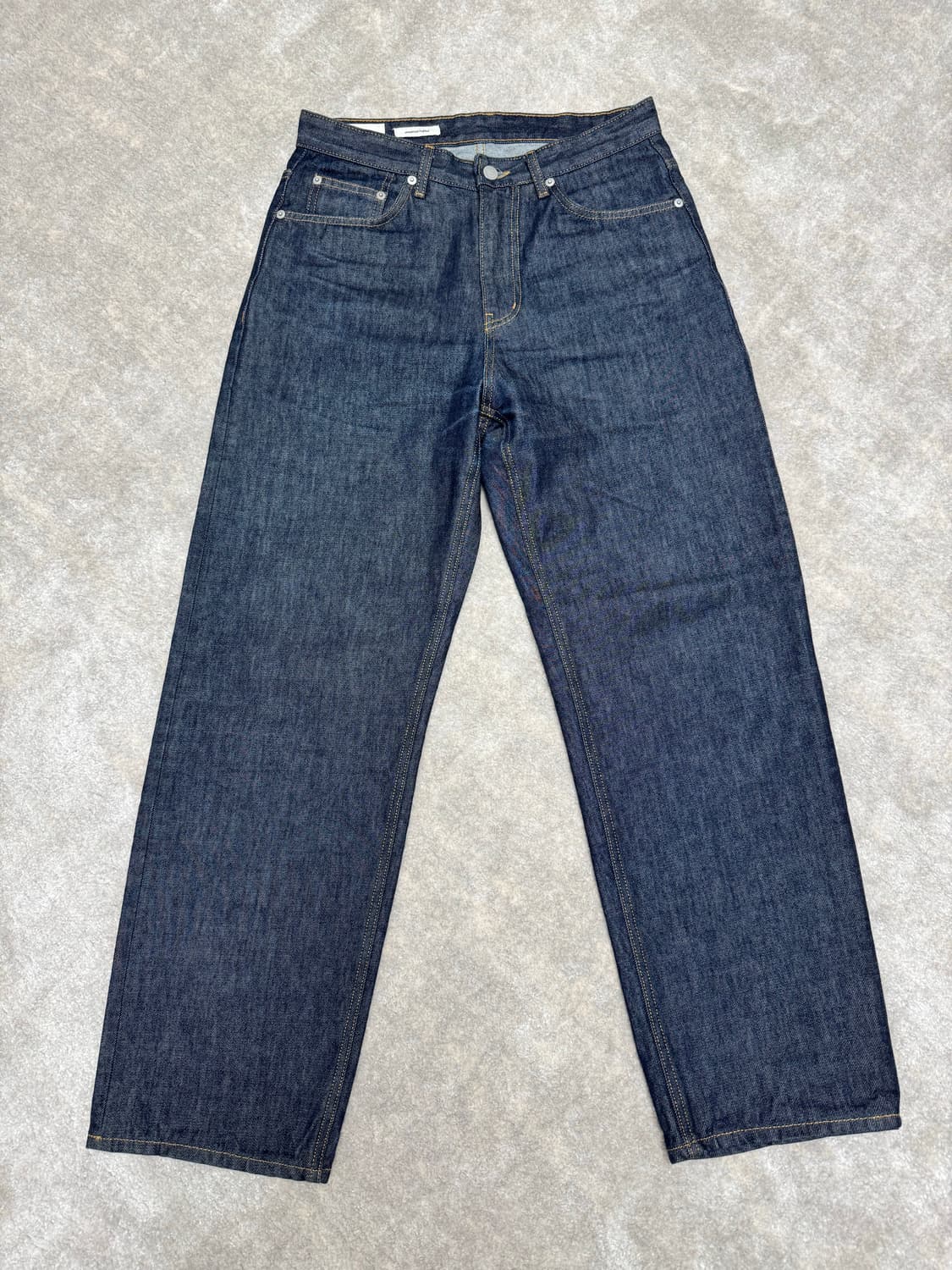 [인더로우] 5PK Hard Twist W.T 데님 인디고 블루 1사이즈 상품이미지2