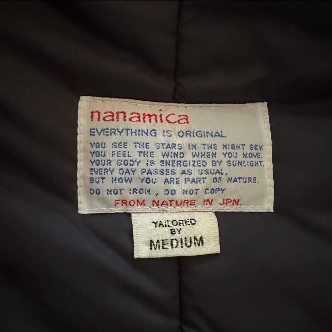 나나미카 인슐레이션 자켓 구형 m 상품이미지4