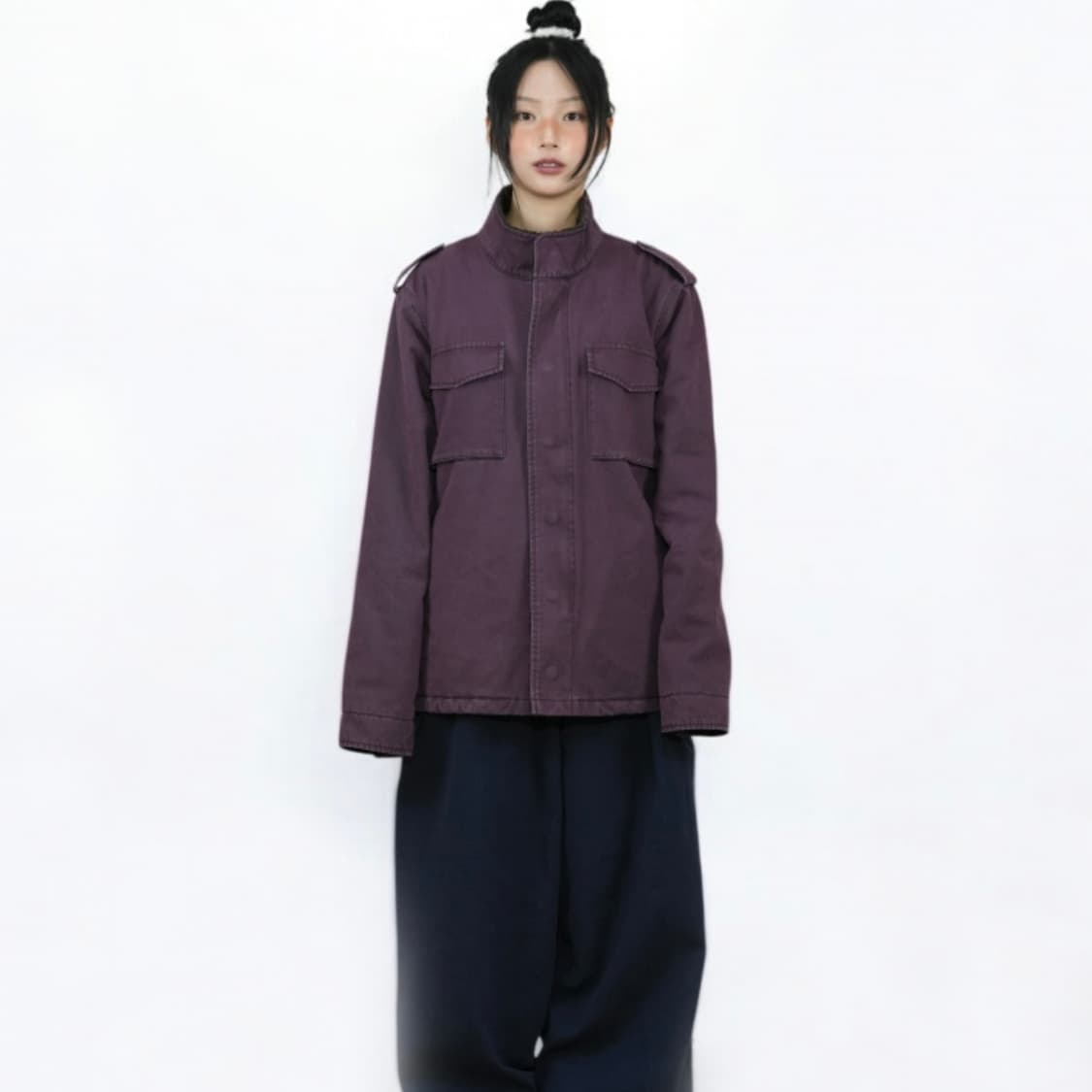 어스지구 필드자켓 퍼플 상품이미지2