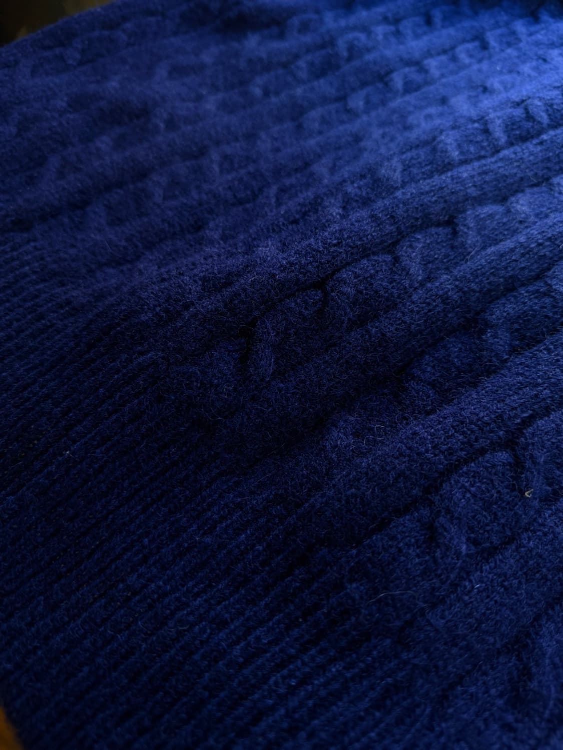 보웬앤라이트 램스울 케이블 니트 100 상품이미지8