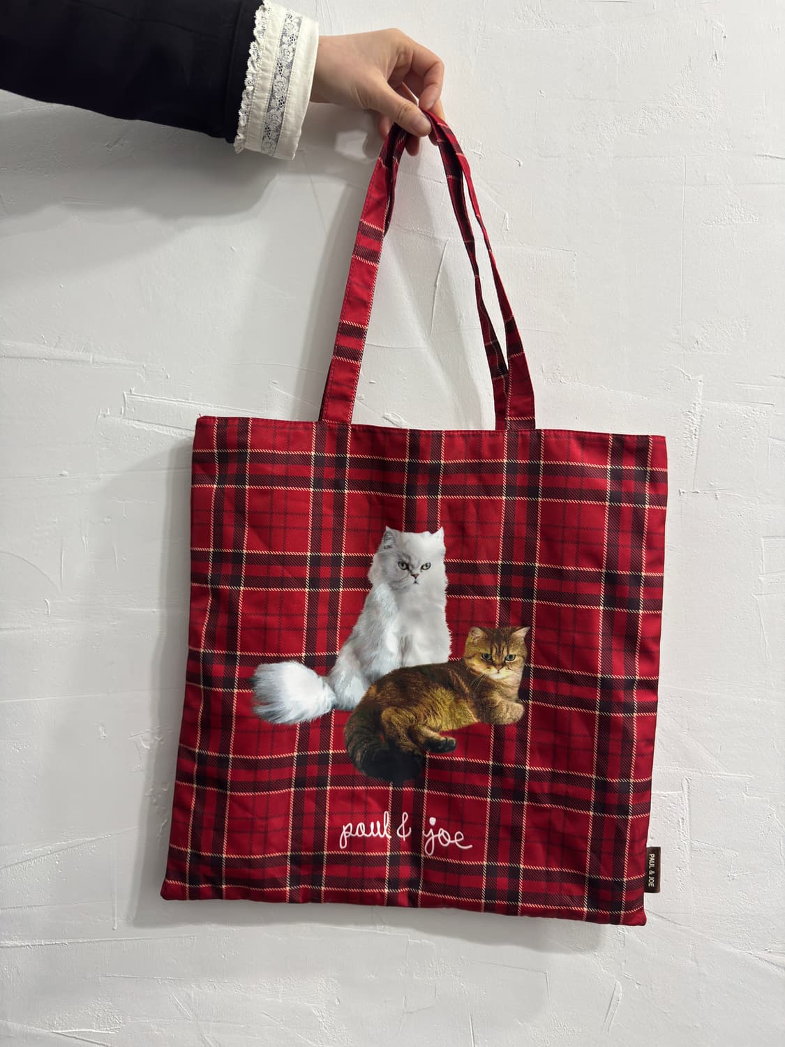 paul&joe cat check bag 상품이미지4