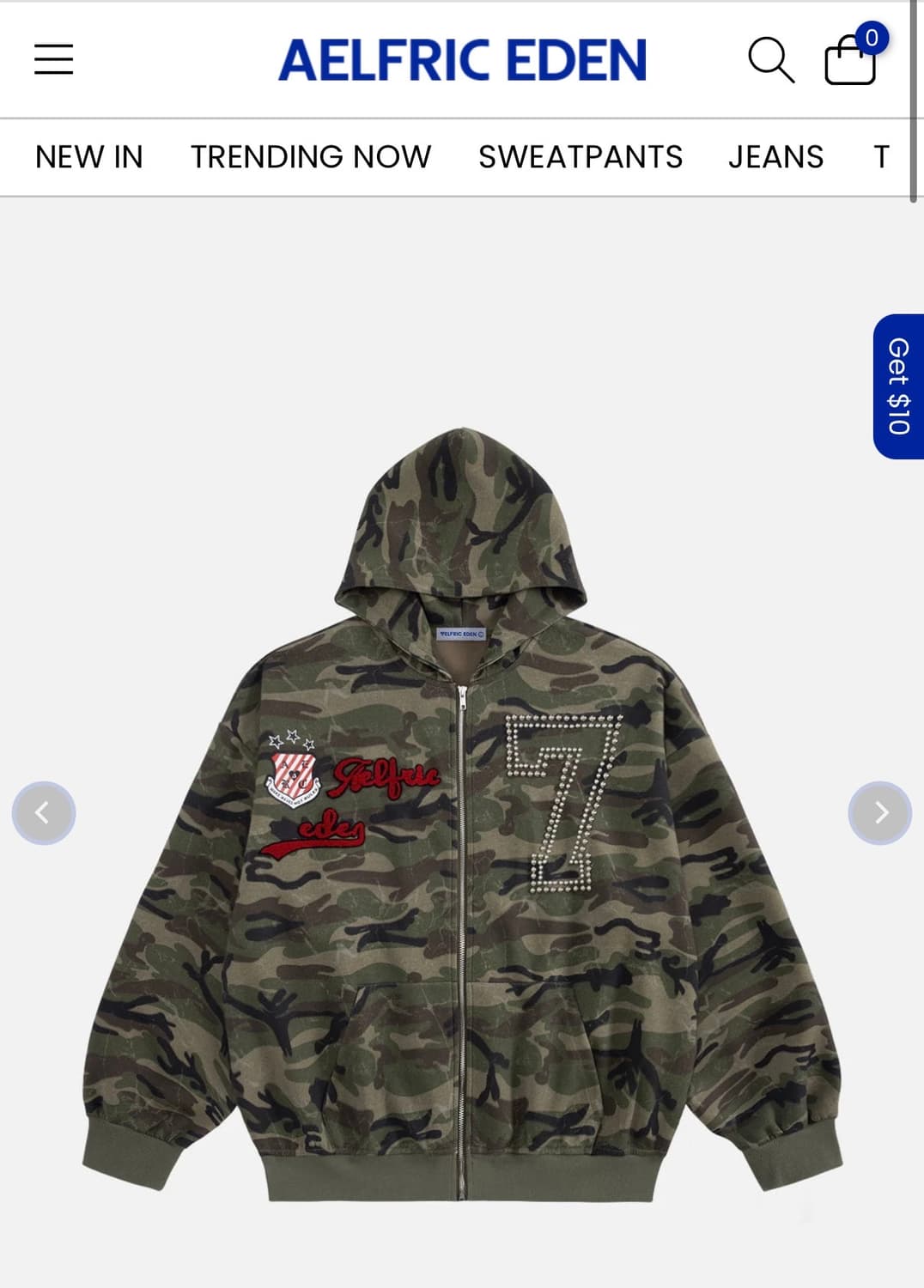 Aelfric eden camo hoodie 팝니다 상품이미지1