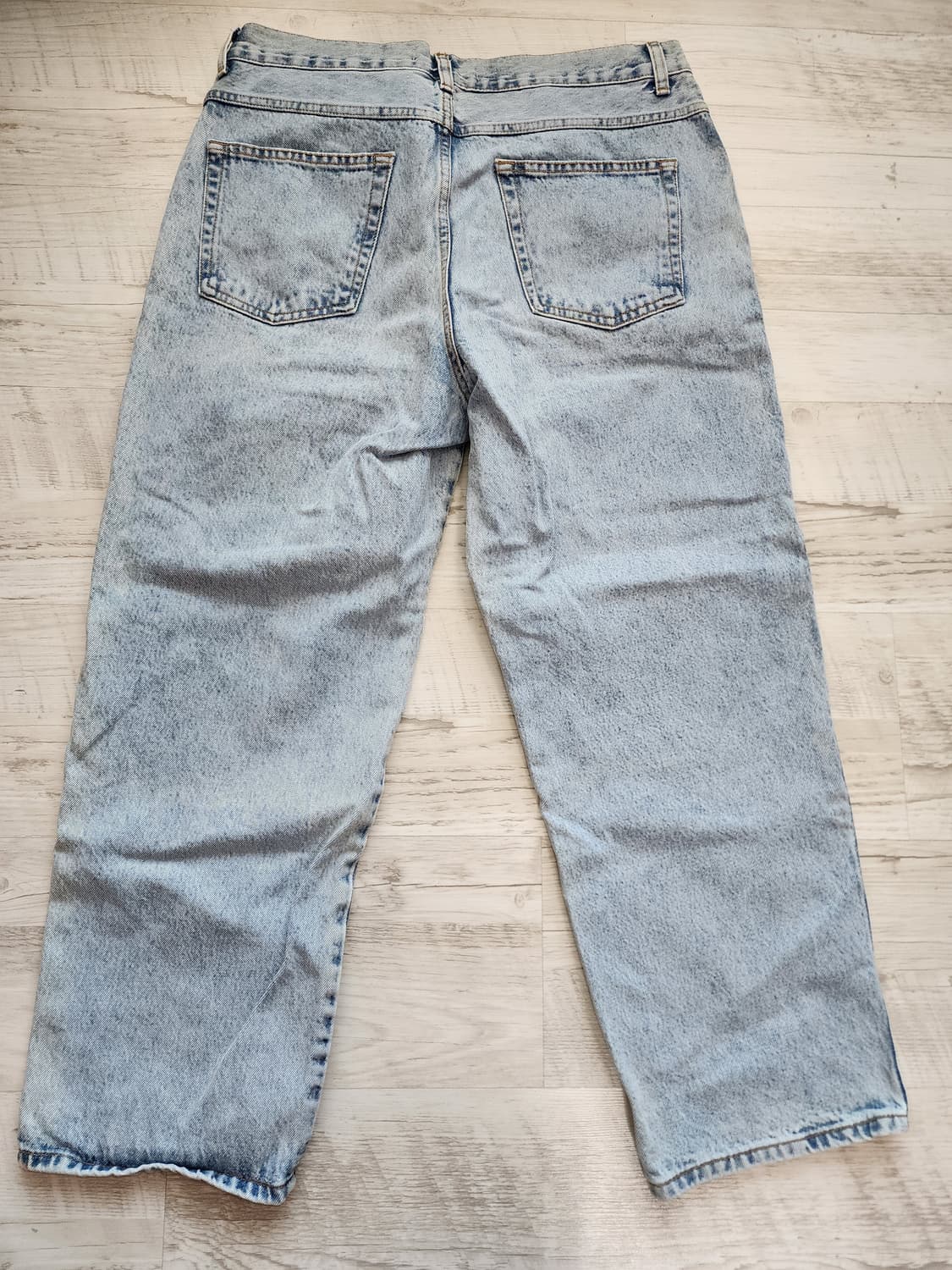 ZARA 자라 연청 데님 팬츠 팜. USA34(32~33)인치 청바지 상품이미지2