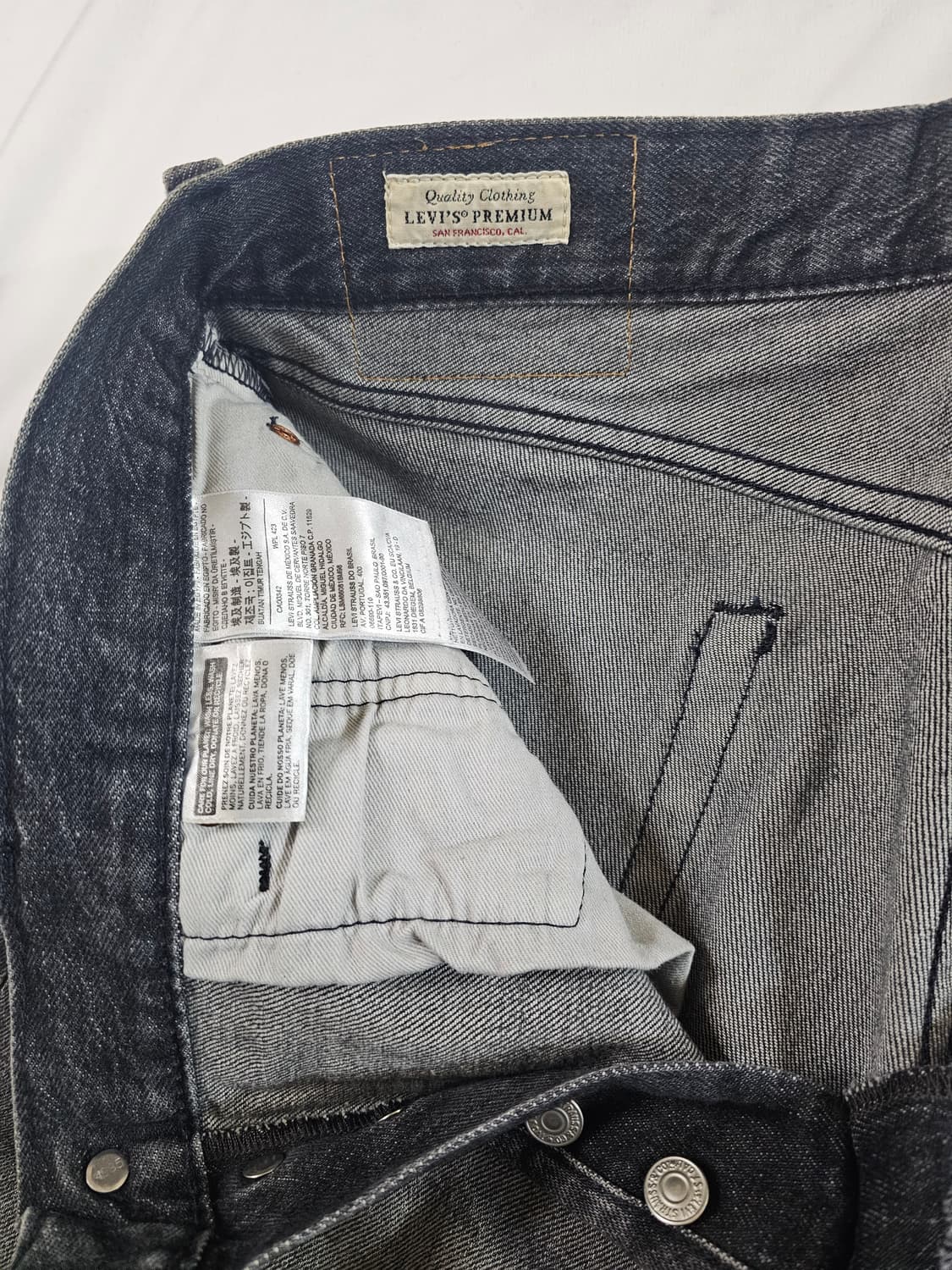 [32] 리바이스 501 빈티지 워싱 데님 팬츠 청바지 상품이미지9