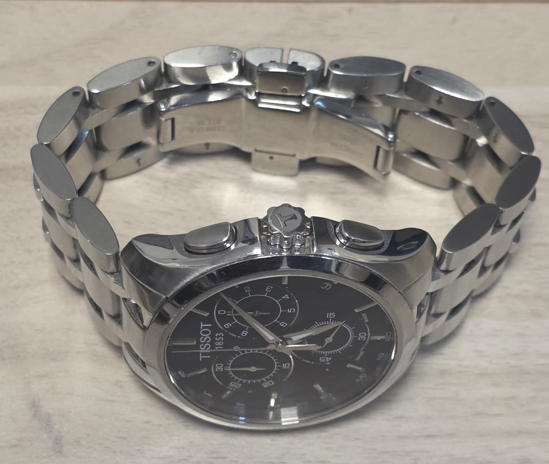 티쏘 (TISSOT) 꾸뜨리에 T035.617.11.051.00 크로노그 상품이미지4