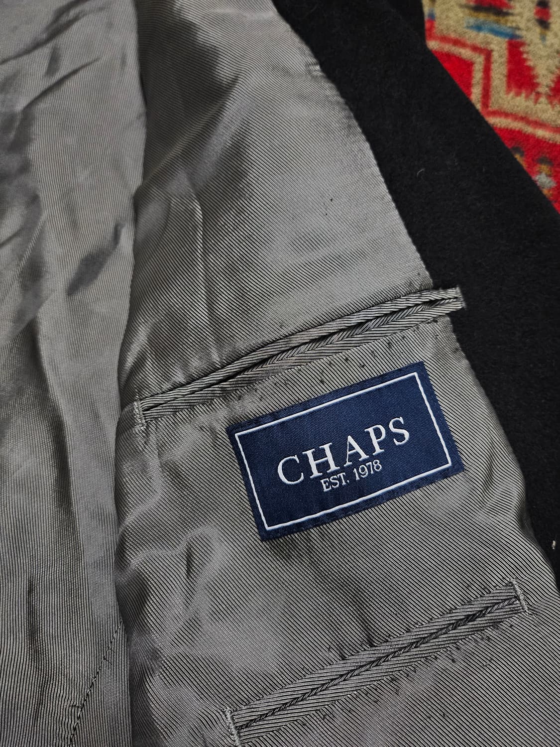 Chaps 투버튼 캐시미어 블레이저 42R 상품이미지6