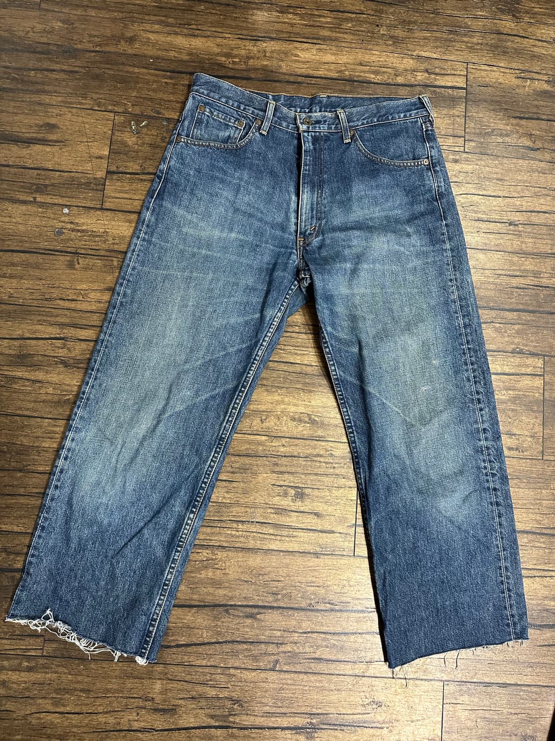 리바이스 503 빈티지 데님 실측사이즈 32 와이드형 상품이미지1