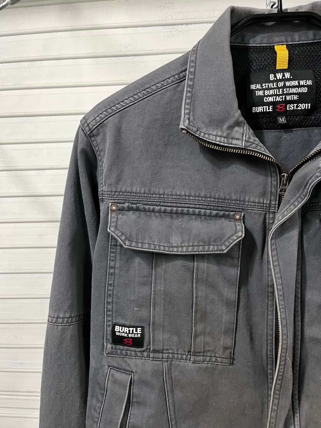 Burtle faded dirty work jacket 상품이미지6