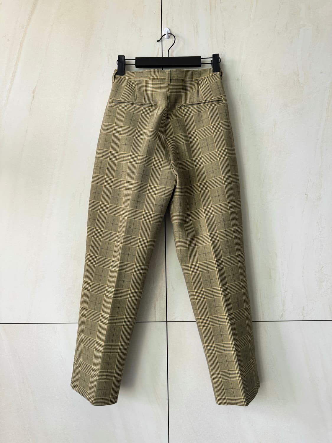 새상품 컨디션 GANNI 체크 와이드 팬츠36(55사이즈) 상품이미지6